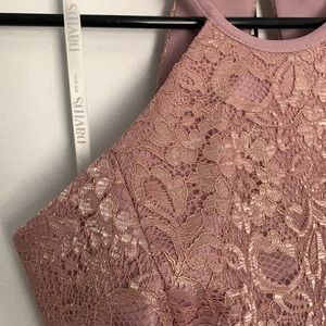 Blush pink Women’s Size 10 formal halter style dress